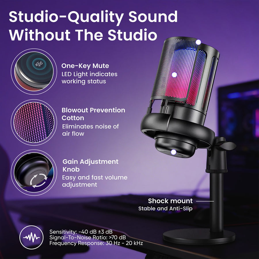 Microphone features
